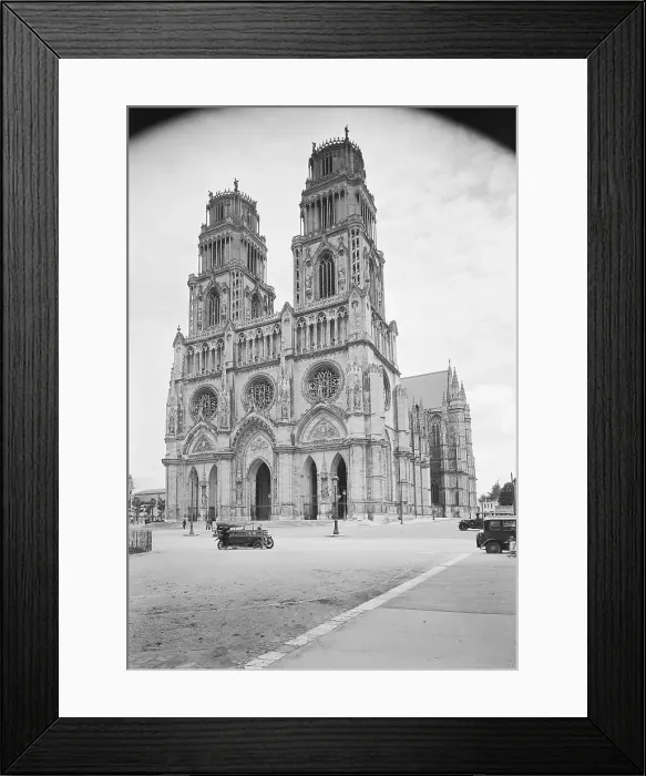 Framed Print : Cathedral of Sainte Croix Framed Print : Cathedral of Sainte Croix