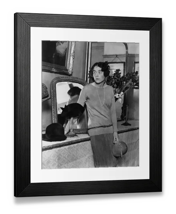 Framed Print : Barbara Cartland Framed Print : Barbara Cartland