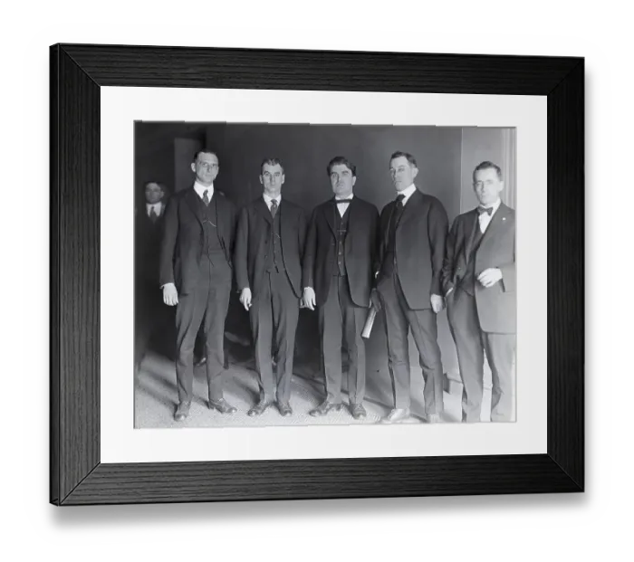 Framed Print : Mine Workers Leaders Full Length Framed Print : Mine Workers Leaders Full Length