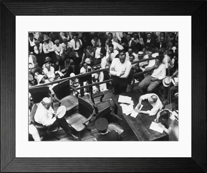 Framed Print : Overhead View of Scopes Trial Framed Print : Overhead View of Scopes Trial