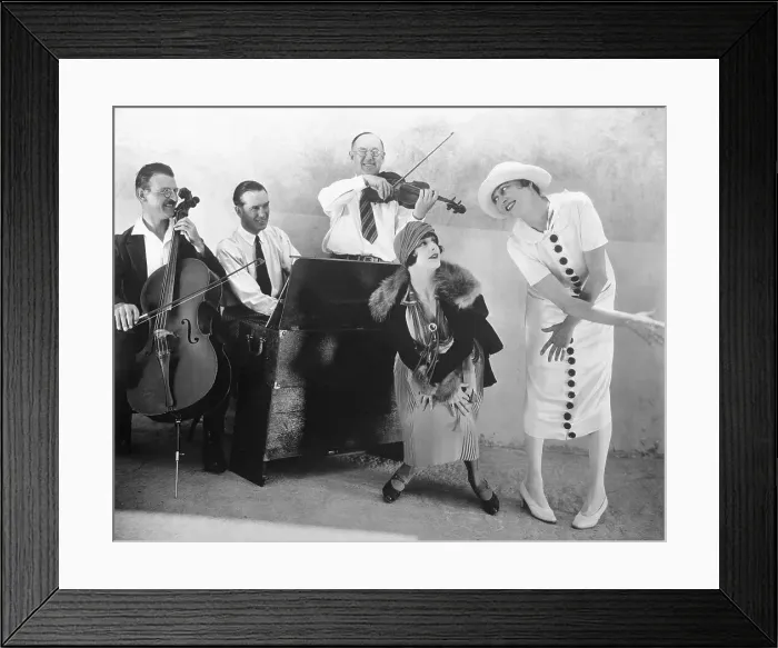 Framed Print : Women Dancing the Charleston Framed Print : Women Dancing the Charleston