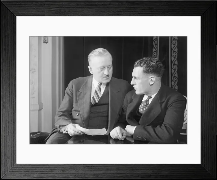 Framed Print : Sports Promoter C.C. Pyle Framed Print : Sports Promoter C.C. Pyle
