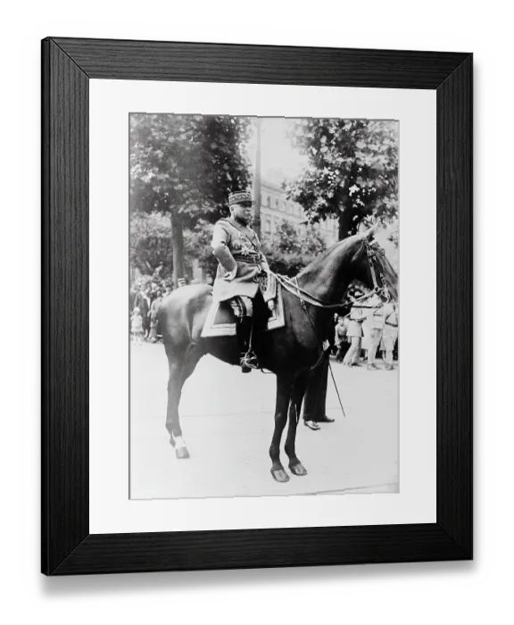 Framed Print : Portrait of General Guillaumet Framed Print : Portrait of General Guillaumet