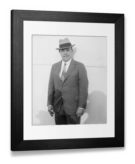 Framed Print : Portrait of Nicholas Longworth Framed Print : Portrait of Nicholas Longworth