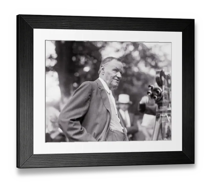 Framed Print : Portrait of Clarence Darrow Framed Print : Portrait of Clarence Darrow