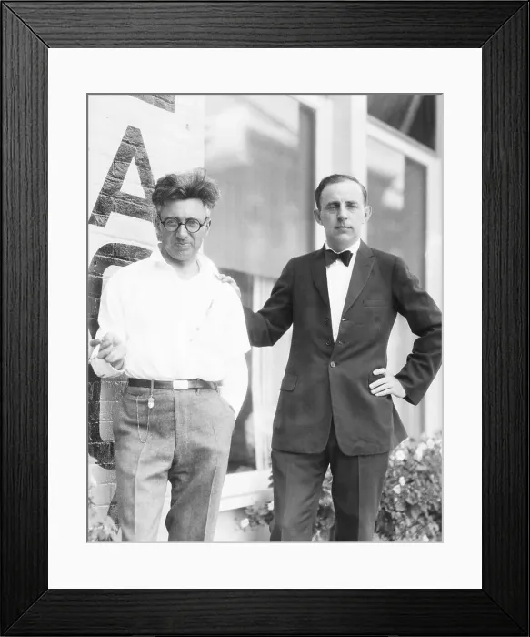 Framed Print : George W. Rappleyea and Dr. C. E. Potter Framed Print : George W. Rappleyea and Dr. C. E. Potter