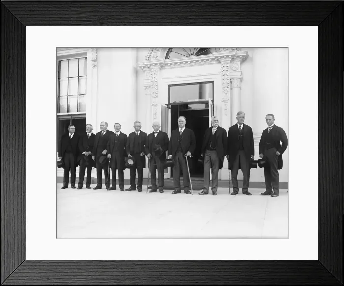 Framed Print : Taft Court Outside White House Framed Print : Taft Court Outside White House