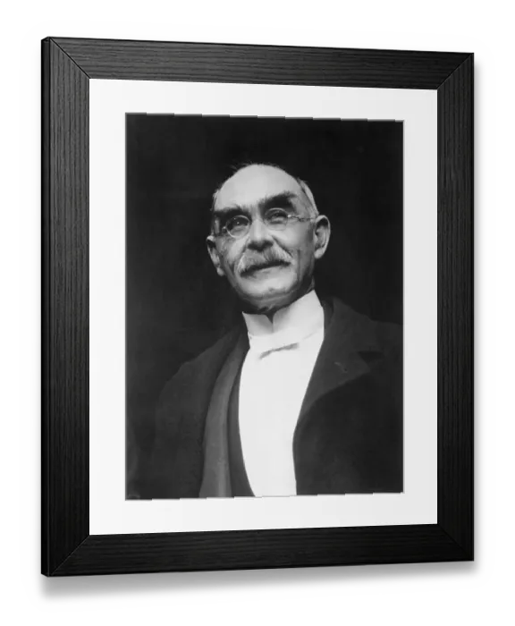 Framed Print : British Writer Rudyard Kipling Framed Print : British Writer Rudyard Kipling