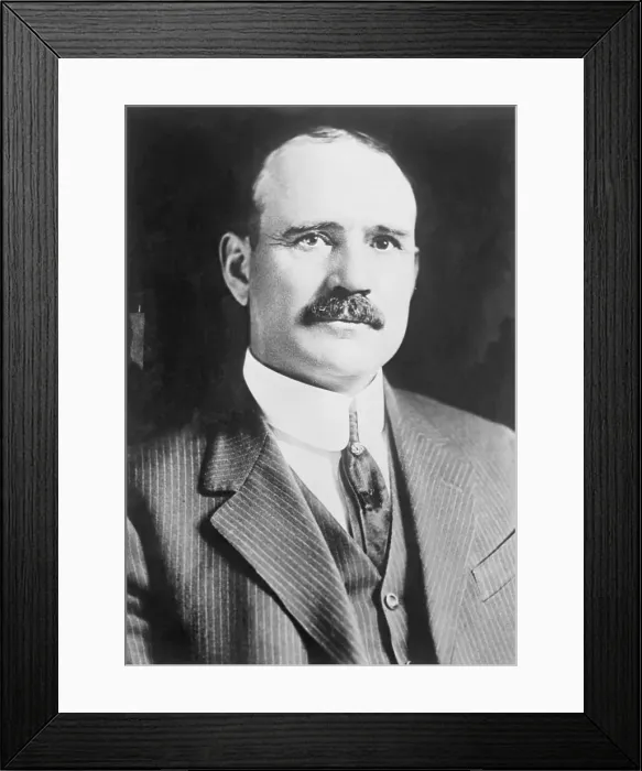 Framed Print : Portrait of Businessman Charles W. Nash Wearing Suit and Tie Framed Print : Portrait of Businessman Charles W. Nash Wearing Suit and Tie