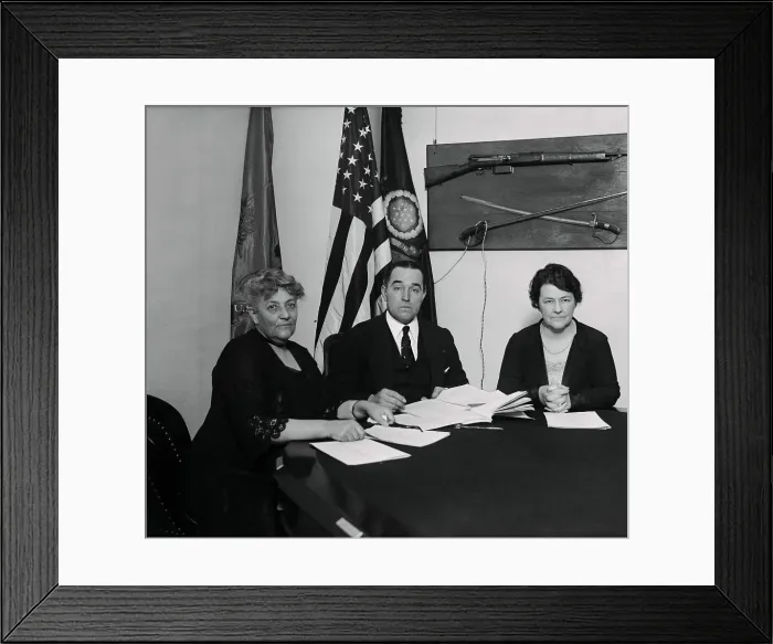 Framed Print : U.S. Representatives from Three States Framed Print : U.S. Representatives from Three States