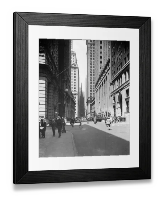 Framed Print : Cars and Pedestrians in New York City Framed Print : Cars and Pedestrians in New York City
