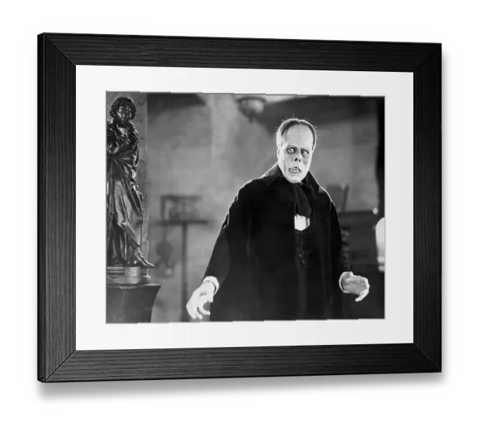 Framed Print : Lon Chaney as Erik, Phantom of the Opera Framed Print : Lon Chaney as Erik, Phantom of the Opera
