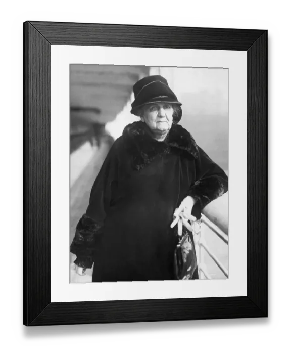 Framed Print : Jane Addams Framed Print : Jane Addams