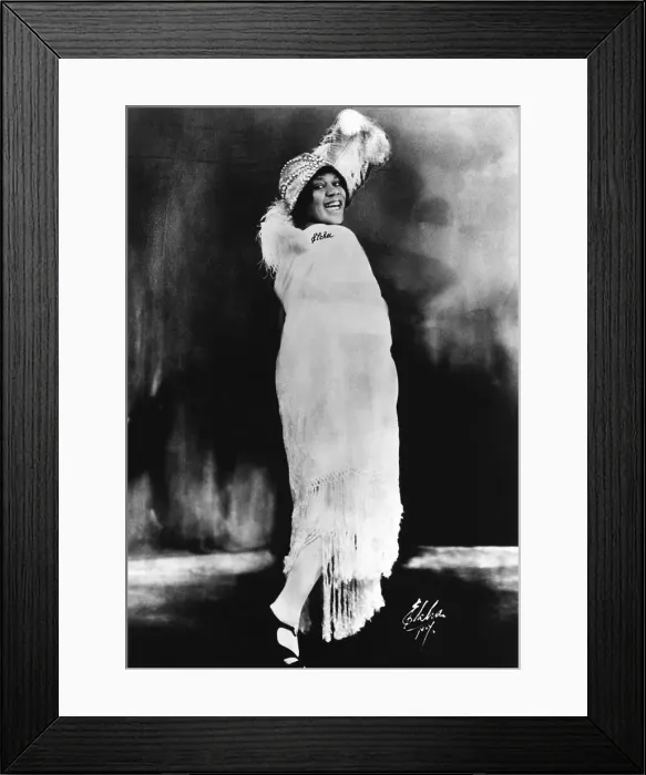 Framed Print : Singer Bessie Smith