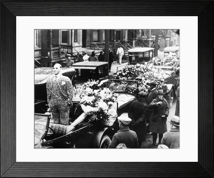 Framed Print : Mike Merlo Funeral