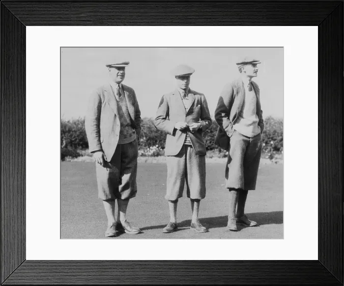 Framed Print : Prince of Wales, Sir Walter Peacock and Captain Allen Lascelles Framed Print : Prince of Wales, Sir Walter Peacock and Captain Allen Lascelles