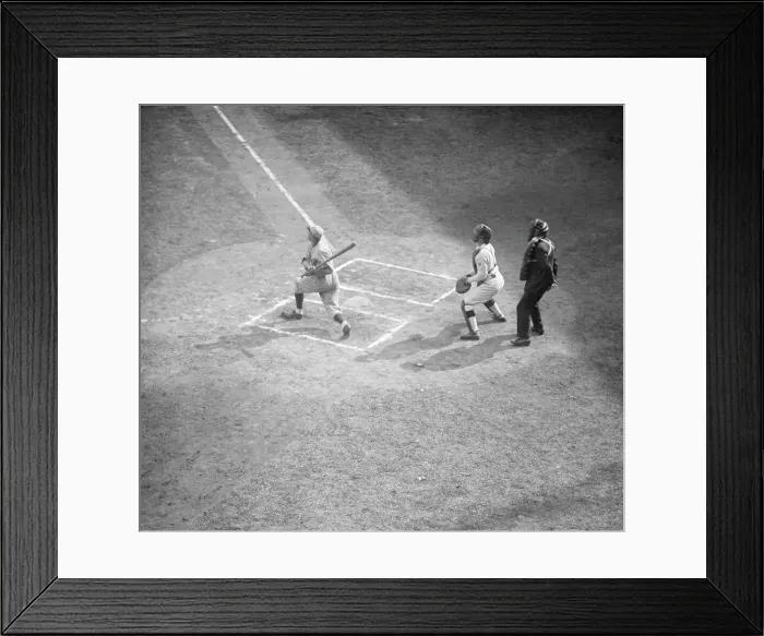 Framed Print : Freddie Lindstrom @ Bat In World Series Framed Print : Freddie Lindstrom @ Bat In World Series