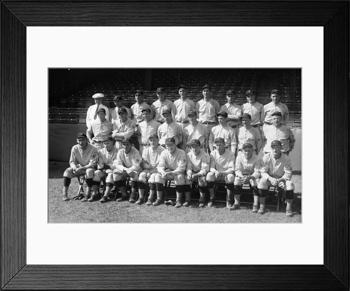 Framed Print : Washington Senators Ball Team; Pose Framed Print : Washington Senators Ball Team; Pose