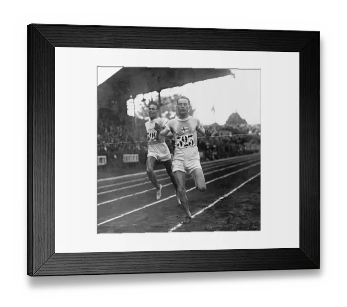 Framed Print : Paavo Nurmi Winning 5, 000 Meter Race Framed Print : Paavo Nurmi Winning 5, 000 Meter Race