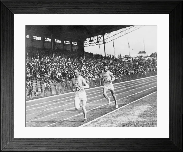 Framed Print : Finish Runners Competing at Olympics Framed Print : Finish Runners Competing at Olympics