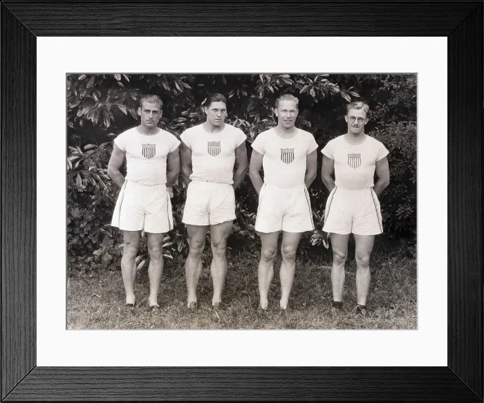 Framed Print : U.S. Olympic Decathlon Team Framed Print : U.S. Olympic Decathlon Team