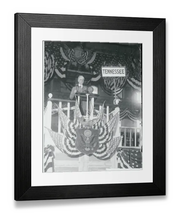 Framed Print : Cordell Hull at Podium Framed Print : Cordell Hull at Podium