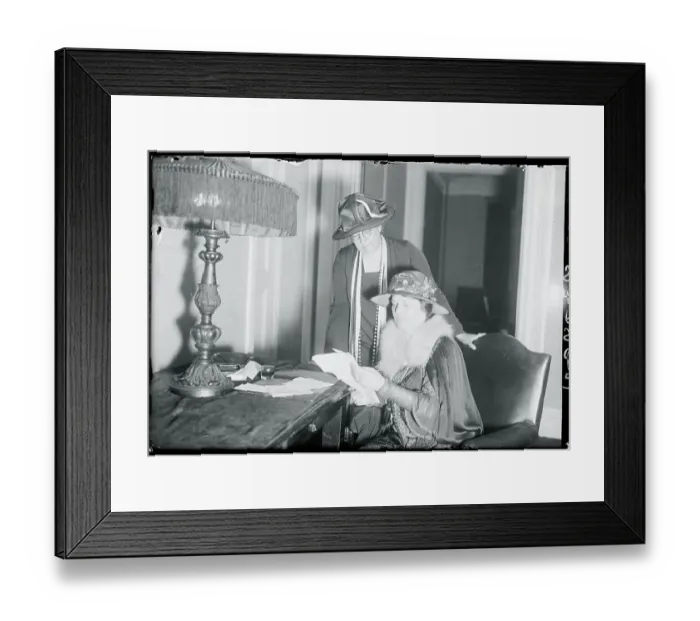 Framed Print : C.O. Williams and Isabel Lord Framed Print : C.O. Williams and Isabel Lord