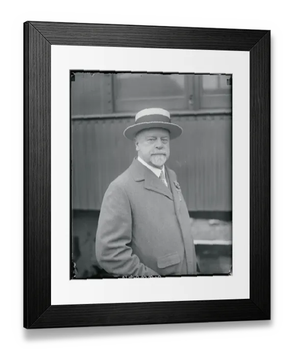 Framed Print : Portrait of William Crocker Framed Print : Portrait of William Crocker