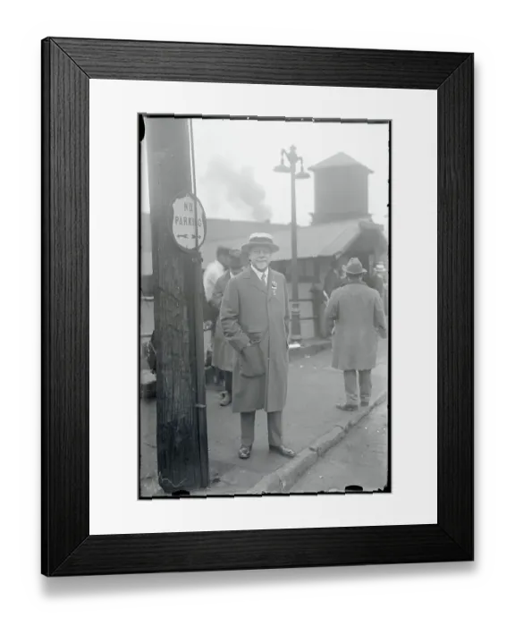 Framed Print : Portrait of William Crocker Framed Print : Portrait of William Crocker
