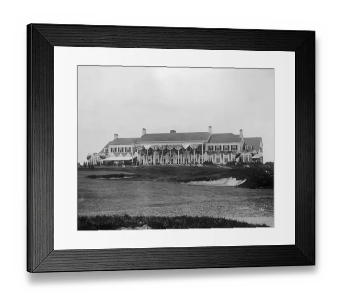 Framed Print : Oakland Hills Clubhouse Framed Print : Oakland Hills Clubhouse