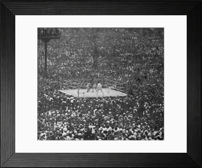 Framed Print : Dempsey-Carpenter Fight Framed Print : Dempsey-Carpenter Fight