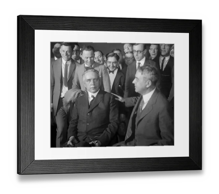 Framed Print : Harry K. Thaw with His Laywer at His Release Framed Print : Harry K. Thaw with His Laywer at His Release