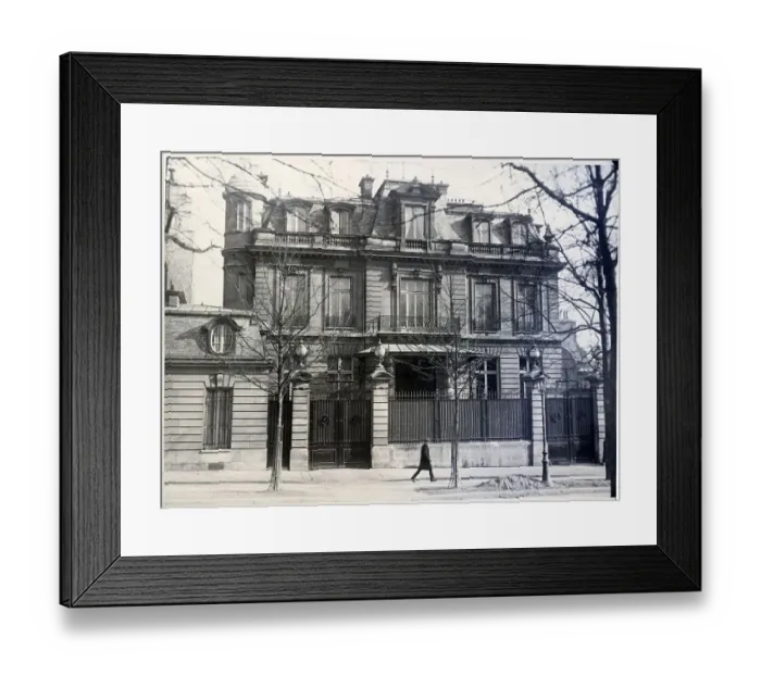 Framed Print : American Embassy in Paris Framed Print : American Embassy in Paris