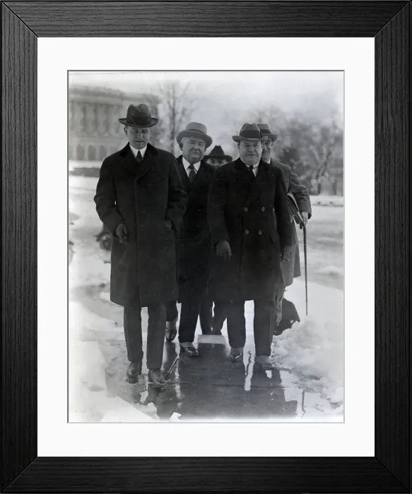 Framed Print : Teapot Dome Scandal;Sinclair, Att'Ys Walk Framed Print : Teapot Dome Scandal;Sinclair, Att'Ys Walk