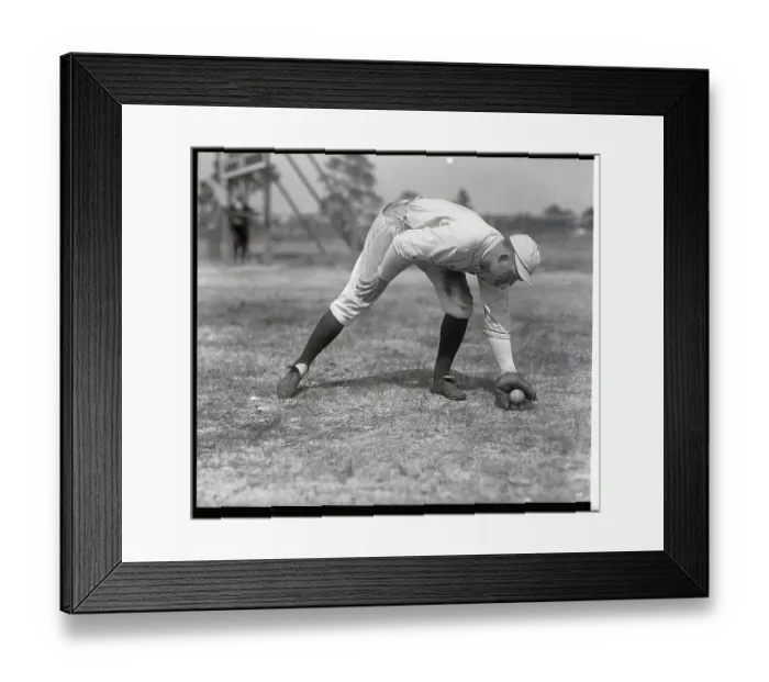 Framed Print : St Louis Cardinals Rogers Hornsby Fielding Ball Framed Print : St Louis Cardinals Rogers Hornsby Fielding Ball