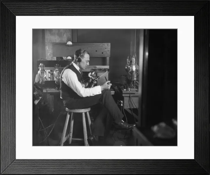 Framed Print : Pioneering Radio Station 8XK Framed Print : Pioneering Radio Station 8XK