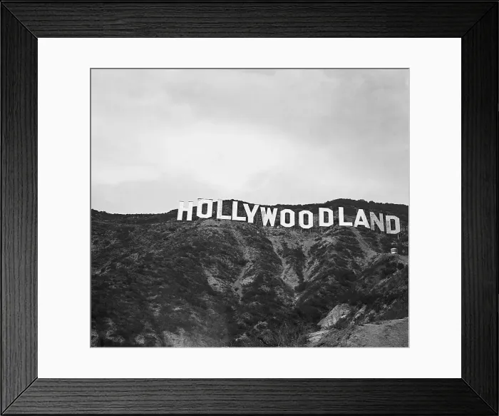 Framed Print : Hollywoodland Sign Framed Print : Hollywoodland Sign