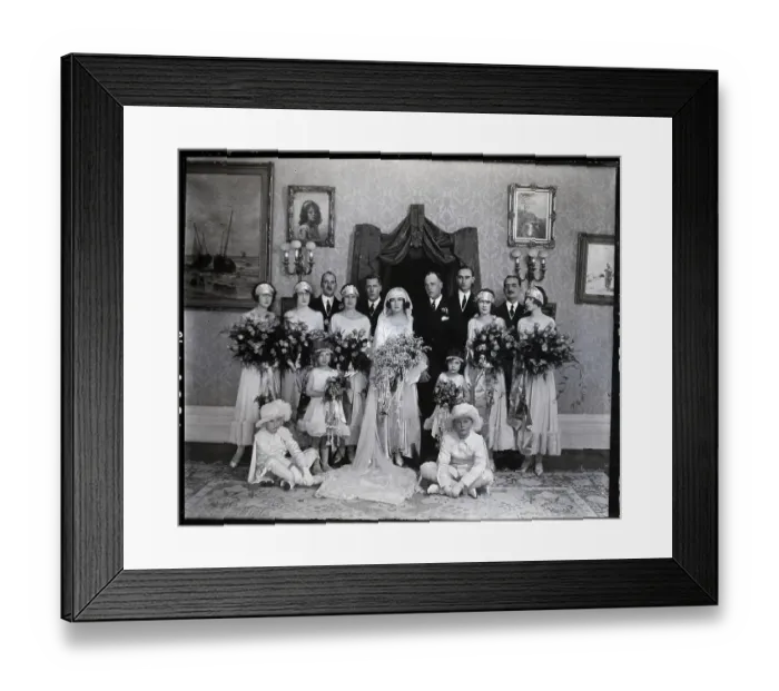 Framed Print : Prince Erik Of Denmark, Bride, Wedding Par Framed Print : Prince Erik Of Denmark, Bride, Wedding Par