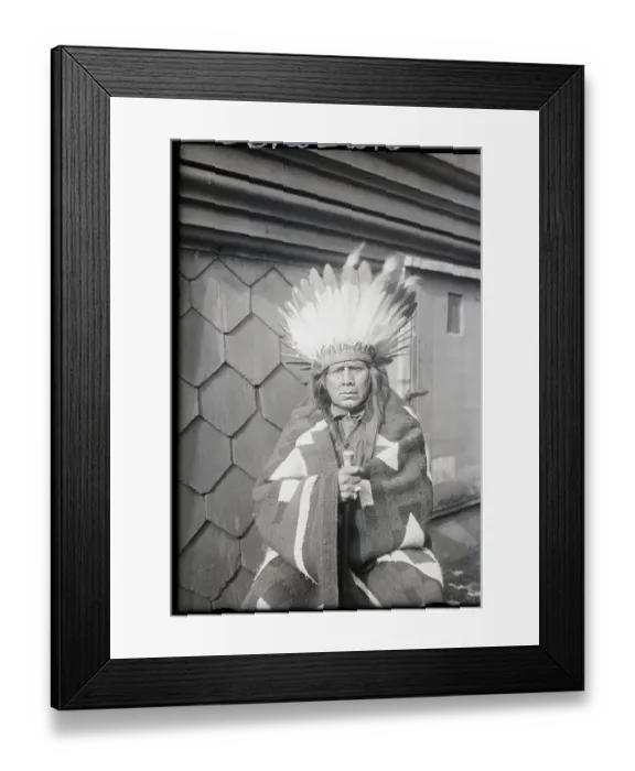 Framed Print : Pueblo Indian, Juan Avila From Sandia