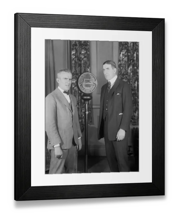 Framed Print : Bugs Bear and Corbett Broadcasting Framed Print : Bugs Bear and Corbett Broadcasting