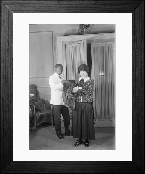 Framed Print : WJZ Employees Alvin and Helen Guy Framed Print : WJZ Employees Alvin and Helen Guy