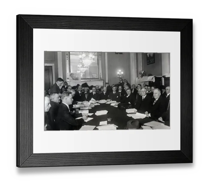 Framed Print : Edward Doheny Testifies Before Senate Framed Print : Edward Doheny Testifies Before Senate