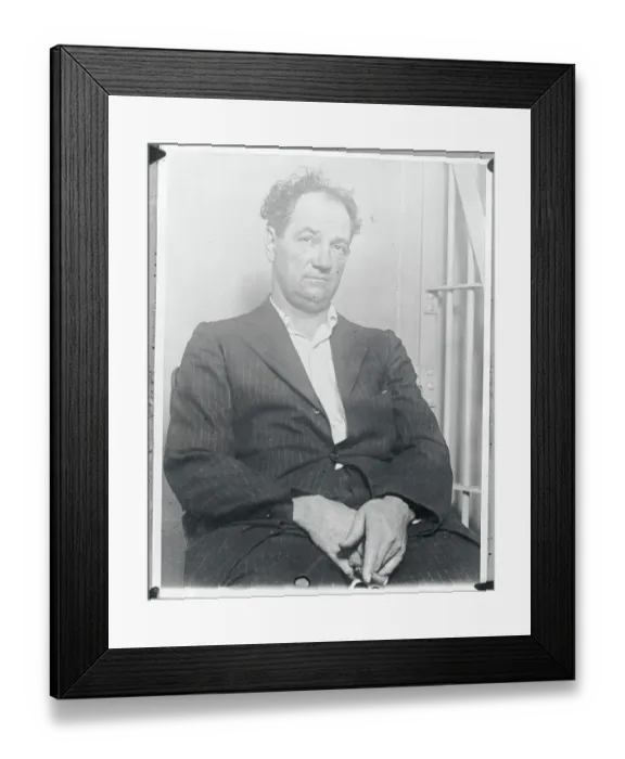 Framed Print : Portrait of Kid McCoy Framed Print : Portrait of Kid McCoy