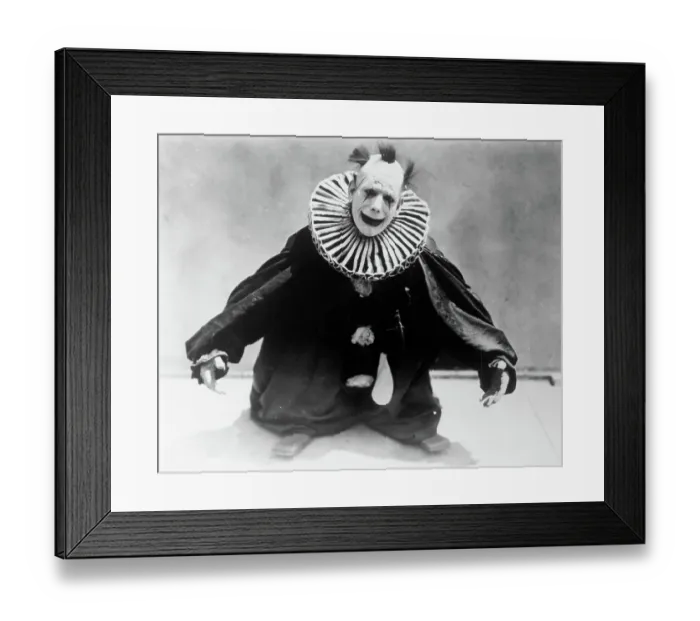 Framed Print : Lon Chaney in He Who Gets Slapped Framed Print : Lon Chaney in He Who Gets Slapped