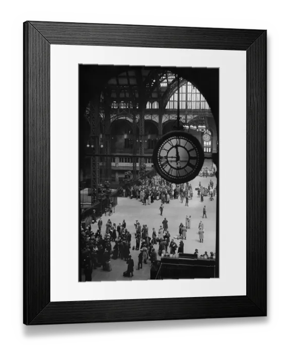 Framed Print : Interior of Pennsylvania Station Framed Print : Interior of Pennsylvania Station