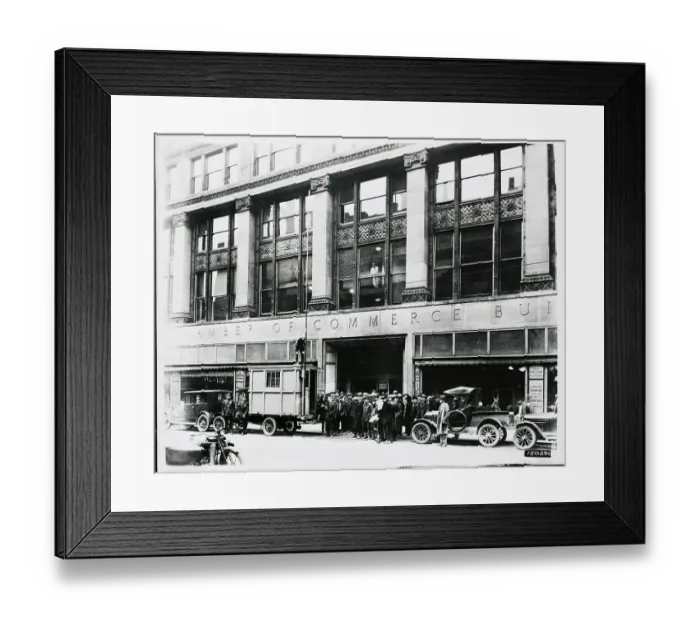 Framed Print : Moble Transmitter Shown With Group Framed Print : Moble Transmitter Shown With Group