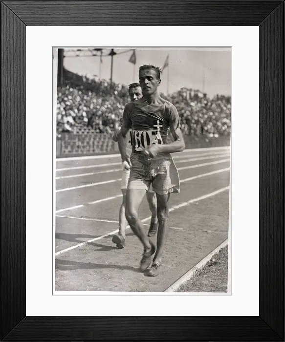 Framed Print : Olympic Walkers During 10, 000 Meter Race Framed Print : Olympic Walkers During 10, 000 Meter Race