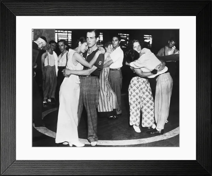 Framed Print : Dance Marathon Competition