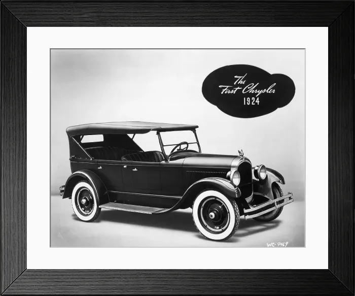 Framed Print : First Chrysler Automobile Framed Print : First Chrysler Automobile
