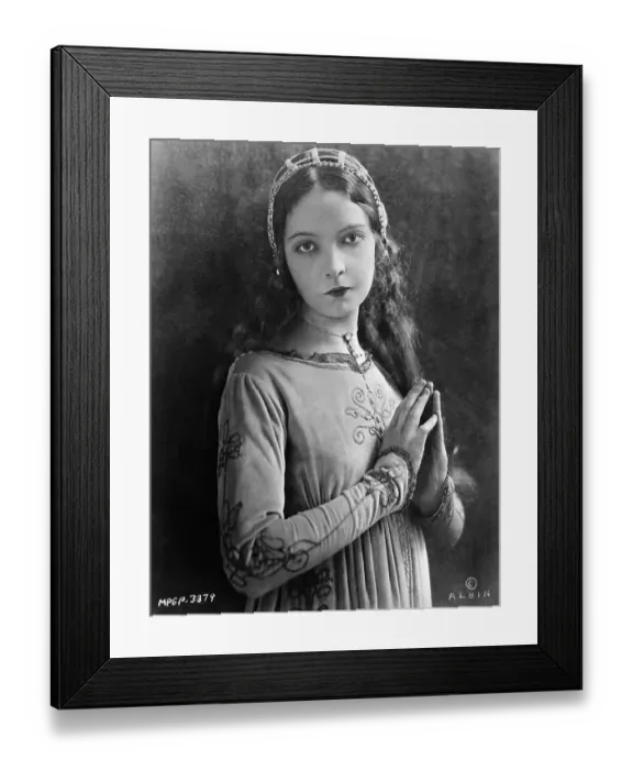 Framed Print : Lillian Gish Assuming Title Role from Movie Romola Framed Print : Lillian Gish Assuming Title Role from Movie Romola